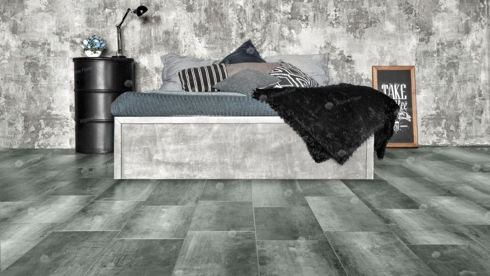 Виниловая плитка "Alpine Floor" Light Stone Корнуолл (608*303*2,5 мм) — купить в Магнитогорске